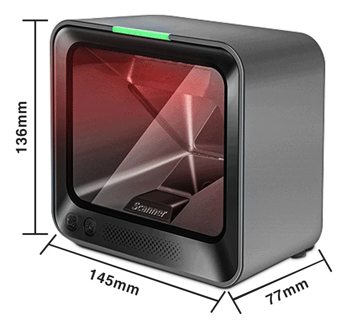 LEITOR DE CÓDIGO DE BARRAS AP7600 2D 120/220 USB 2